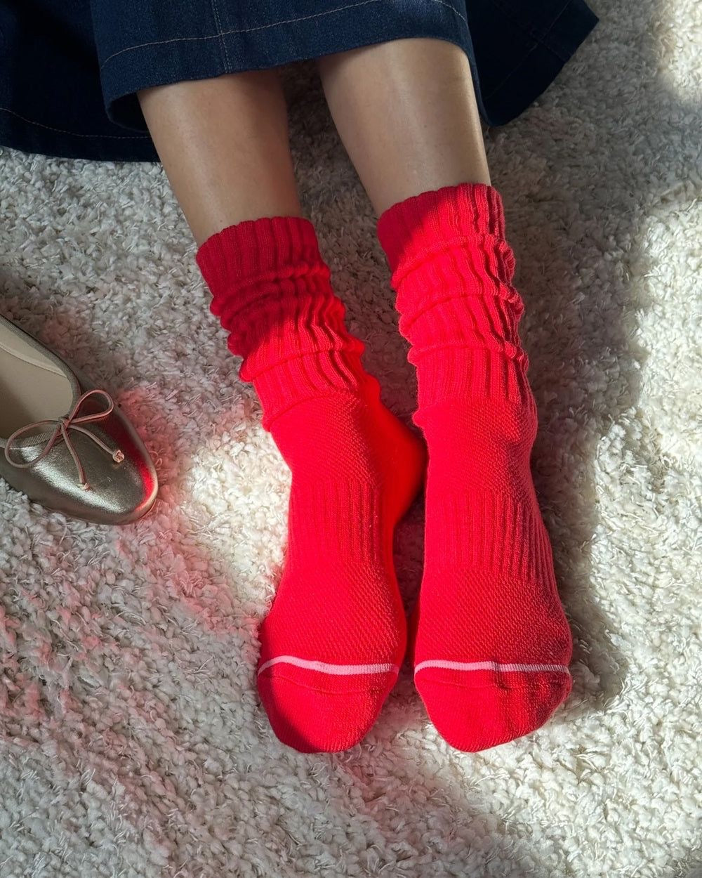 Ballet Socks - Strawberry