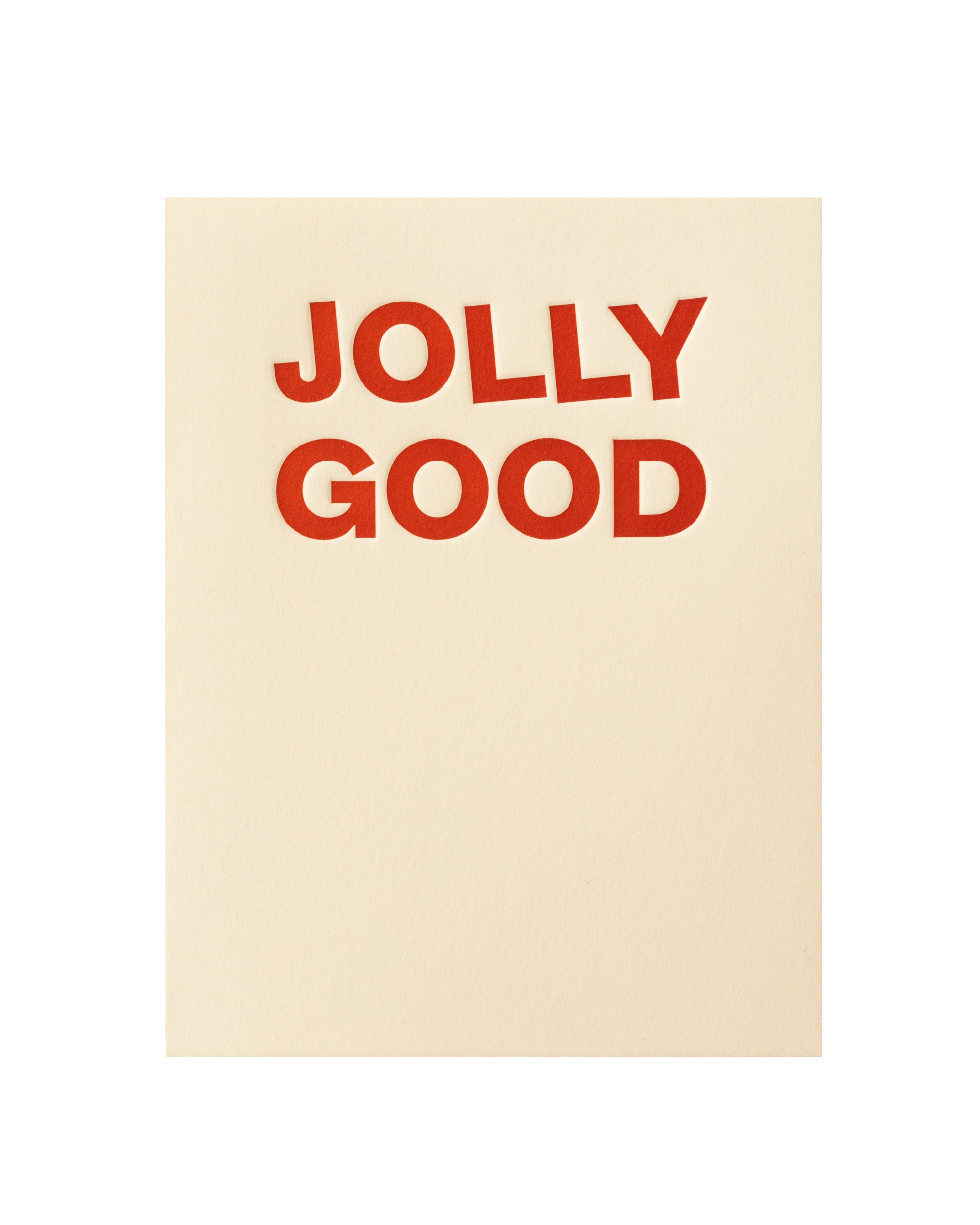 JOLLY GOOD