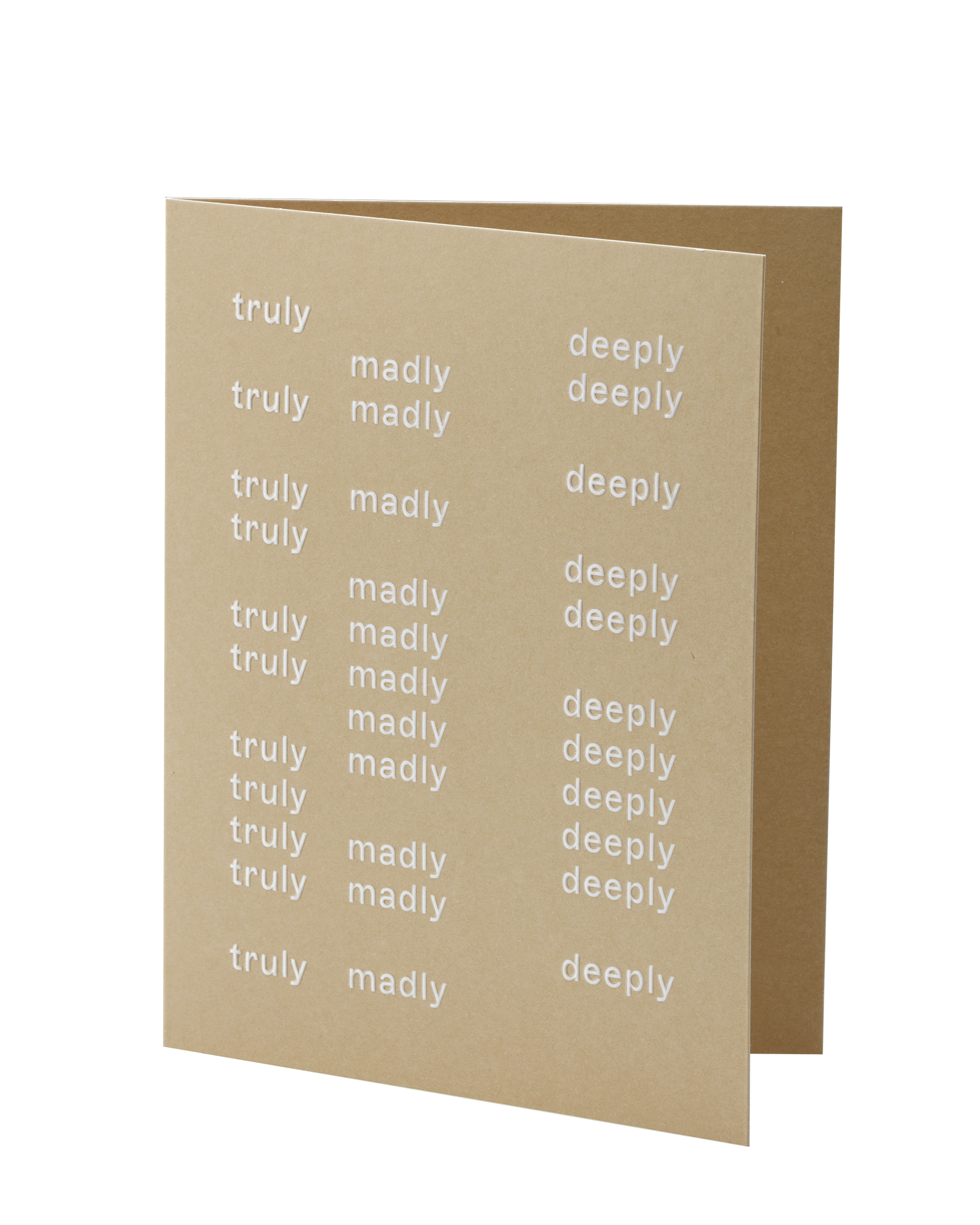 Truly Madly Deeply