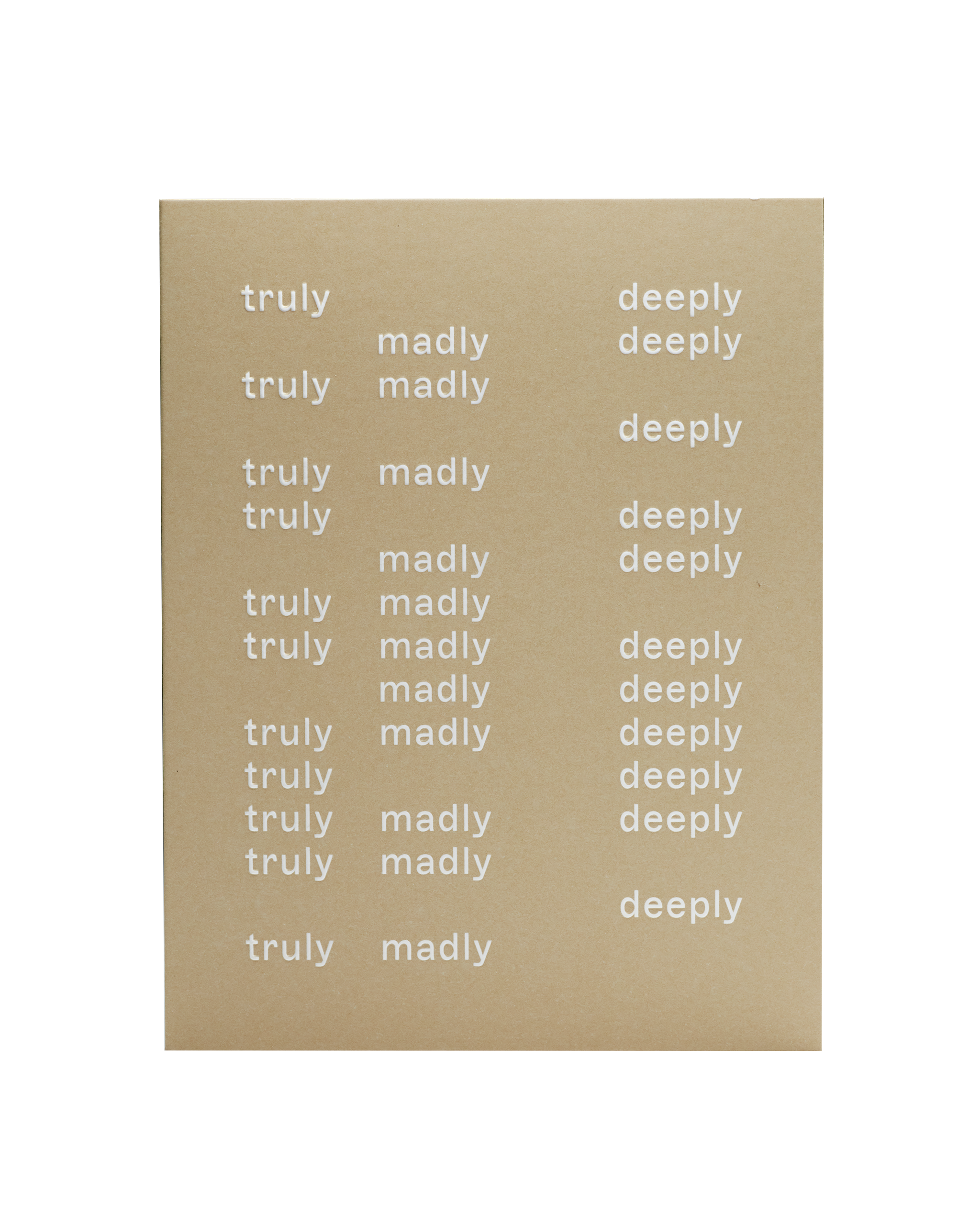 Truly Madly Deeply